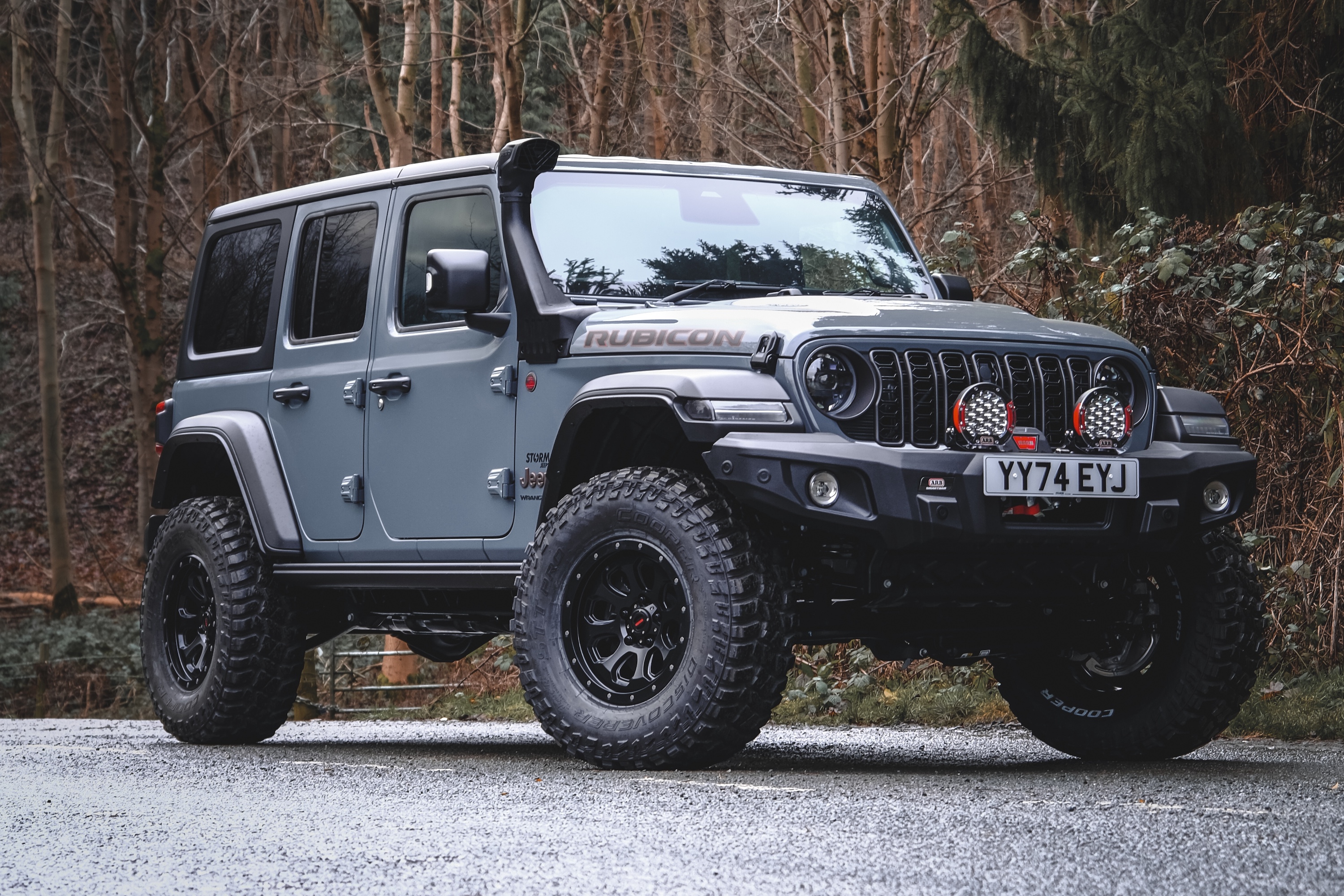 STORM-73, 2024 Anvil Gray Jeep Wrangler JL Rubicon 4 Door 2.0L