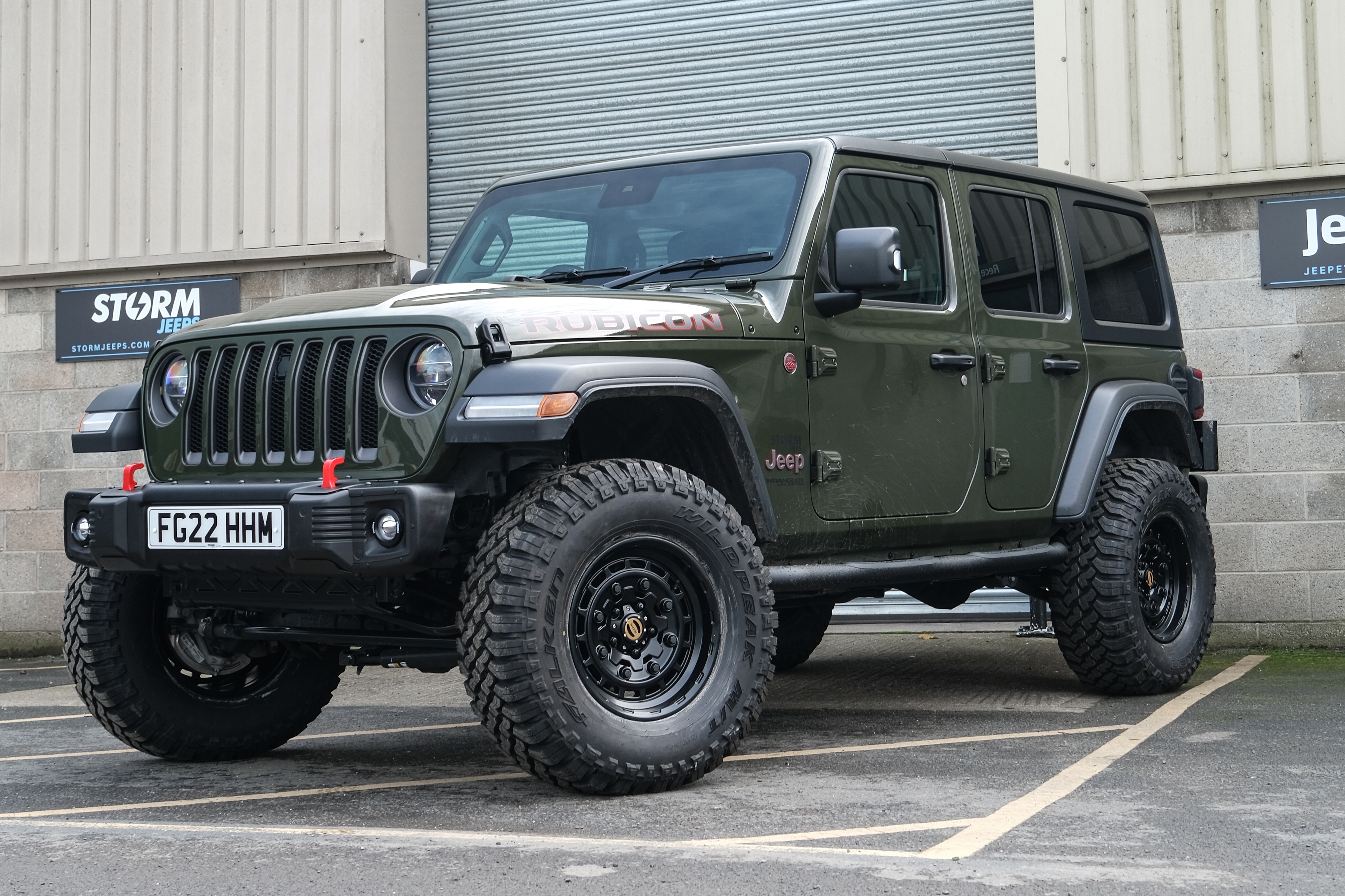 STORM-71, 2022 Sarge Green Jeep Wrangler JL Rubicon 4 Door 2.0L
