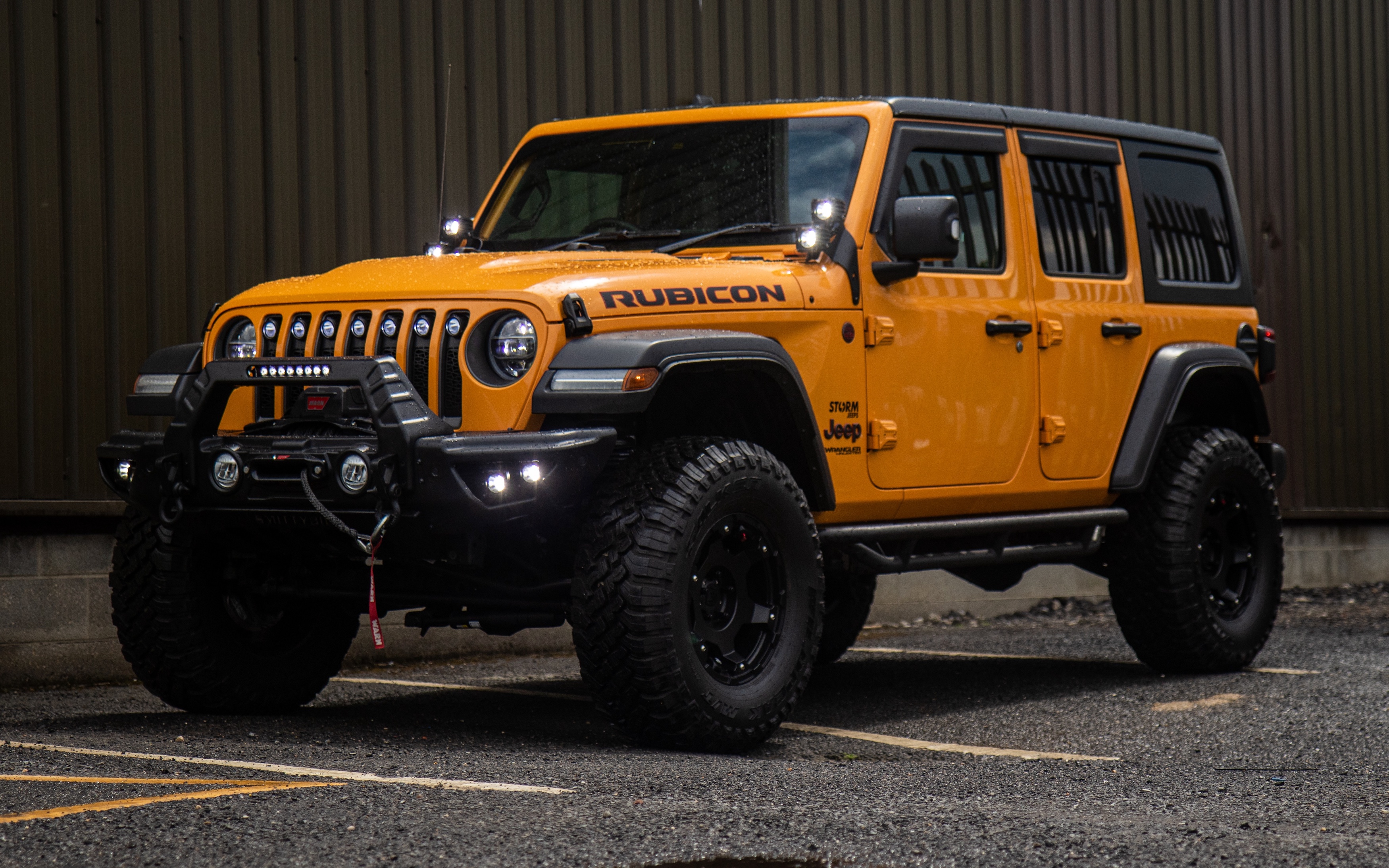 STORM-56, 2021 Nacho Orange Jeep Wrangler JL Rubicon 4 Door  | Showcase  | Storm Jeeps