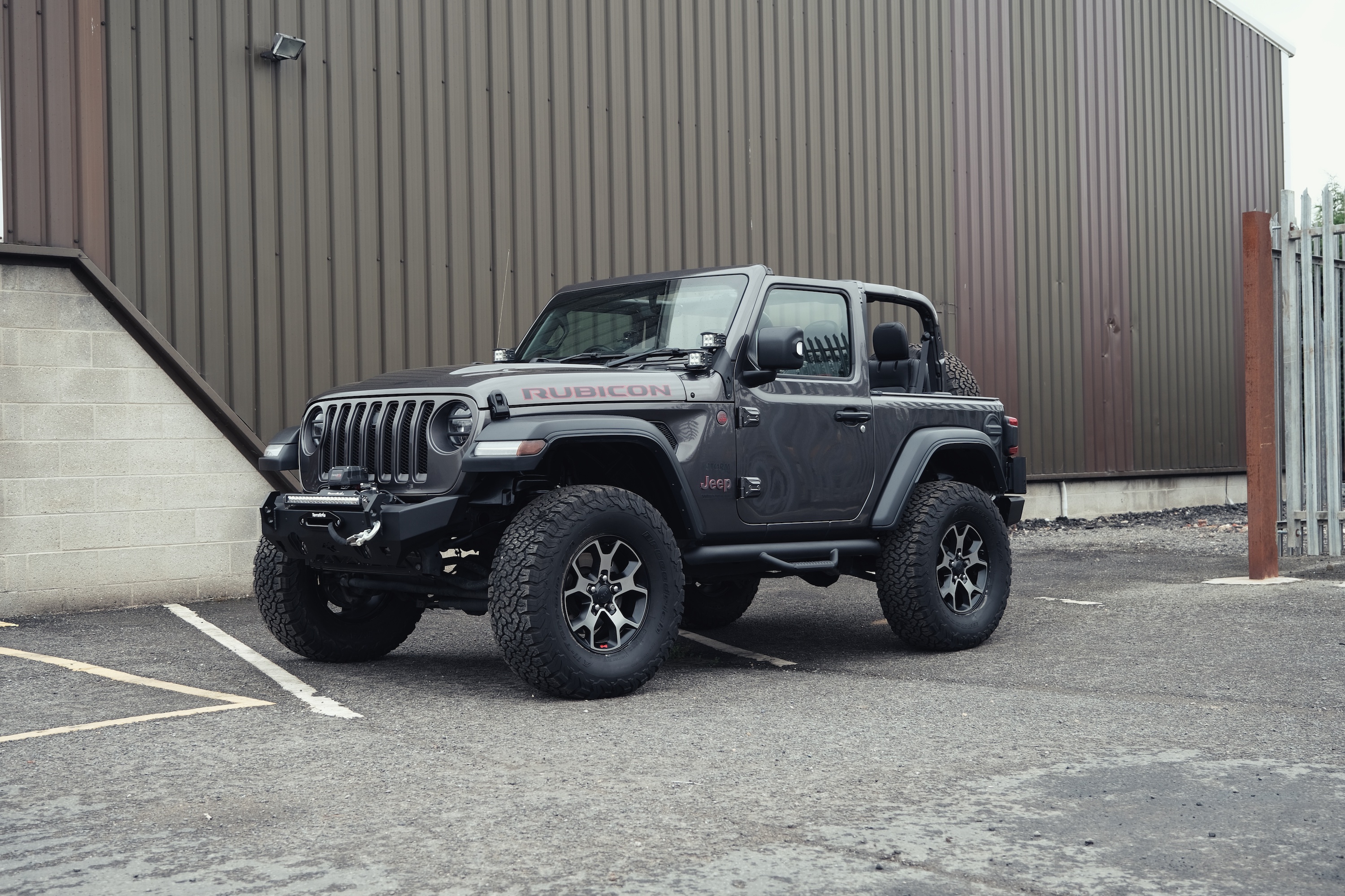 STORM-59, 2019 Granite Crystal Jeep Wrangler JL Rubicon 2 Door  |  Showcase | Storm Jeeps